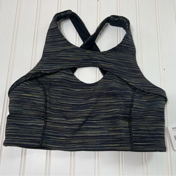 Free People Movement Sports Bra Women Small Strut Cross Back Black Combo NEW 79 - Picture 3 of 5